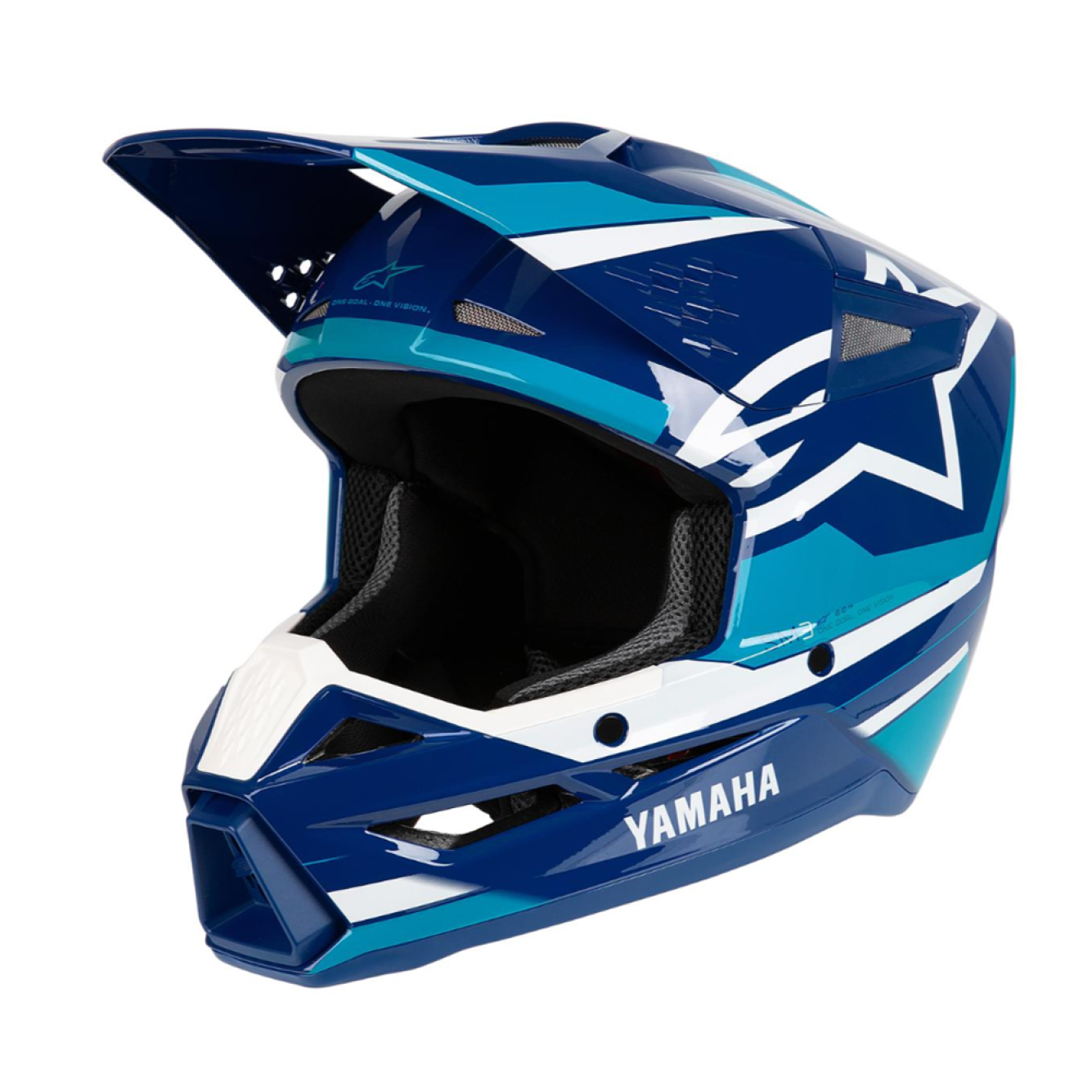Alpinestars | Jeugd Crosshelm Yamaha S-M3 Blauw